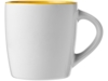 Керамическая чашка Aztec (белый/желтый)  (Изображение 2)