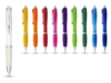 Ручка пластиковая шариковая Nash (розовый) синие чернила (Изображение 3)