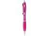 Ручка пластиковая шариковая Nash (розовый) синие чернила (Изображение 4)
