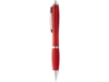 Ручка пластиковая шариковая Nash (красный) синие чернила (Изображение 2)