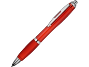 Ручка пластиковая шариковая Nash (красный) синие чернила