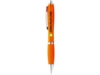 Ручка пластиковая шариковая Nash (оранжевый) черные чернила (Изображение 4)