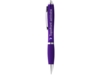 Ручка пластиковая шариковая Nash (пурпурный) синие чернила (Изображение 4)