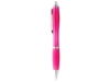 Ручка пластиковая шариковая Nash (розовый) черные чернила (Изображение 2)