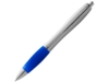 Ручка пластиковая шариковая Nash (ярко-синий/серебристый) черные чернила (Изображение 1)