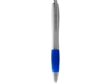 Ручка пластиковая шариковая Nash (ярко-синий/серебристый) черные чернила (Изображение 2)