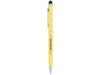 Ручка-стилус шариковая Joyce (желтый)  (Изображение 4)