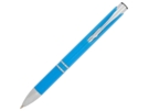 Ручка пластиковая шариковая Moneta (голубой) 