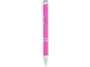 Ручка пластиковая шариковая Moneta (розовый)  (Изображение 2)