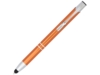 Ручка-стилус металлическая шариковая Moneta с анодированным покрытием (оранжевый)  (Изображение 1)