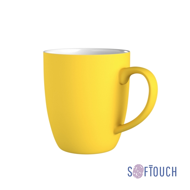 Кружка "Fresh", покрытие soft touch (желтый) (Изображение 1)