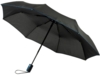 Зонт складной Stark- mini (черный/ярко-синий)  (Изображение 1)