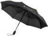 Зонт складной Stark- mini (черный/ярко-синий)  (Изображение 7)