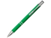 Ручка металлическая шариковая Moneta с антискользящим покрытием (зеленый)  (Изображение 1)