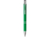 Ручка металлическая шариковая Moneta с антискользящим покрытием (зеленый)  (Изображение 2)