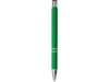 Ручка металлическая шариковая Moneta с антискользящим покрытием (зеленый)  (Изображение 3)