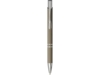 Ручка металлическая шариковая Moneta с антискользящим покрытием (темно-серый)  (Изображение 2)