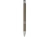 Ручка металлическая шариковая Moneta с антискользящим покрытием (темно-серый)  (Изображение 3)