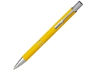 Ручка металлическая шариковая Moneta с антискользящим покрытием (желтый) 