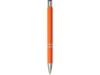 Ручка металлическая шариковая Moneta с антискользящим покрытием (оранжевый)  (Изображение 3)