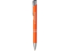 Ручка металлическая шариковая Moneta с антискользящим покрытием (оранжевый)  (Изображение 5)