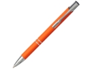 Ручка металлическая шариковая Moneta с антискользящим покрытием (оранжевый) 