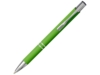 Ручка металлическая шариковая Moneta с антискользящим покрытием (лайм)  (Изображение 1)