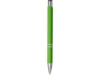 Ручка металлическая шариковая Moneta с антискользящим покрытием (лайм)  (Изображение 3)