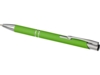 Ручка металлическая шариковая Moneta с антискользящим покрытием (лайм)  (Изображение 4)