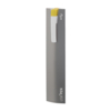 Ручка с флеш-картой USB 8GB «TURNUS M» (белый с желтым) (Изображение 2)