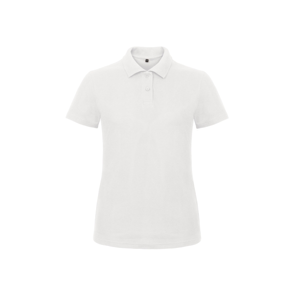 Поло женское ID.001/women (белый) XS (Изображение 2)