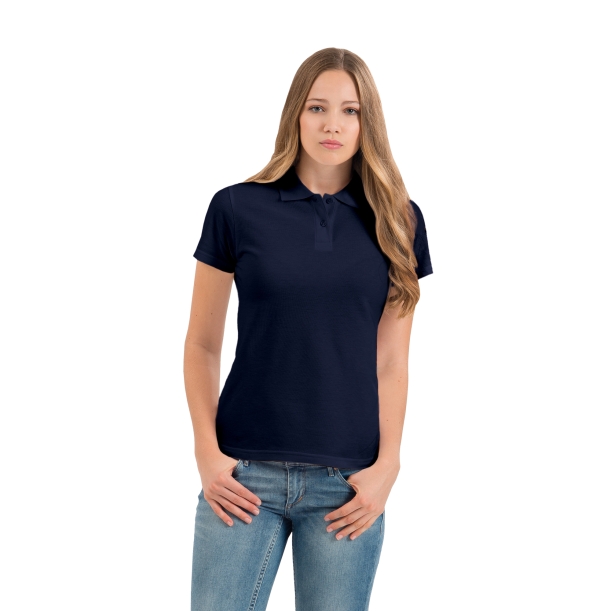 Поло женское ID.001/women (темно-синий) XL (Изображение 1)
