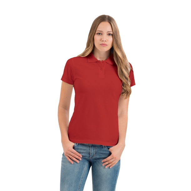Поло женское ID.001/women (красный) L (Изображение 1)