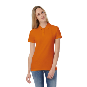 Поло женское ID.001/women (оранжевый) XL