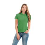 Поло женское ID.001/women (ярко-зеленый) XL