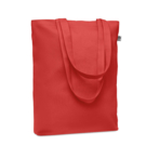 Холщовая сумка для покупок 270 (красный)