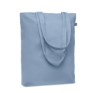 Холщовая сумка для покупок 270 (небесно-голубой)