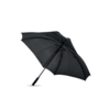 Ветроустойчивый квадратный зонт (черный) (Изображение 1)