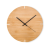 Настенные часы из бамбука кругл (древесный) (Изображение 1)