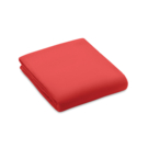 Одеяло из RPET флиса 130 гр/м² (красный)