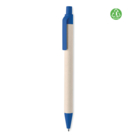 Шариковая ручка из переработанн (синий)