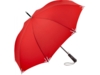 Зонт-трость Safebrella с фонариком и светоотражающими элементами (красный)  (Изображение 1)