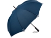 Зонт-трость Safebrella с фонариком и светоотражающими элементами (navy)  (Изображение 1)