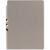Ежедневник Flexpen, недатированный, серебристо-бордовый, с белым блоком (Изображение 3)
