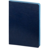 Ежедневник Slip, недатированный, сине-голубой, с белой бумагой (Изображение 1)
