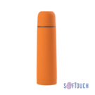Термос &quot;Крит&quot; 500 мл, покрытие soft touch (оранжевый)