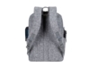Стильный городской рюкзак с отделением для ноутбука 15.6 (серый)  (Изображение 8)