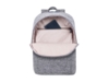 Стильный городской рюкзак с отделением для ноутбука 15.6 (серый)  (Изображение 16)