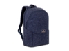 Стильный городской рюкзак с отделением для ноутбука 15.6 (темно-синий)  (Изображение 1)