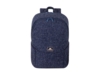Стильный городской рюкзак с отделением для ноутбука 15.6 (темно-синий)  (Изображение 2)